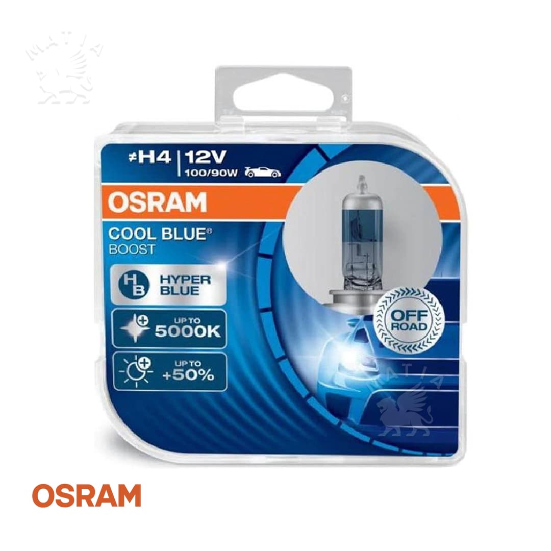 Osram-Cool-Blue-100W-H4-Headlight-bulbs